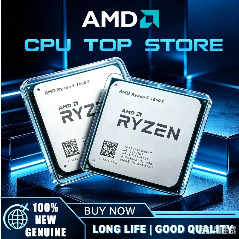 Amd Cpu Ryzen 5 - معالج AMD Ryzen 5 1600X الأصلي