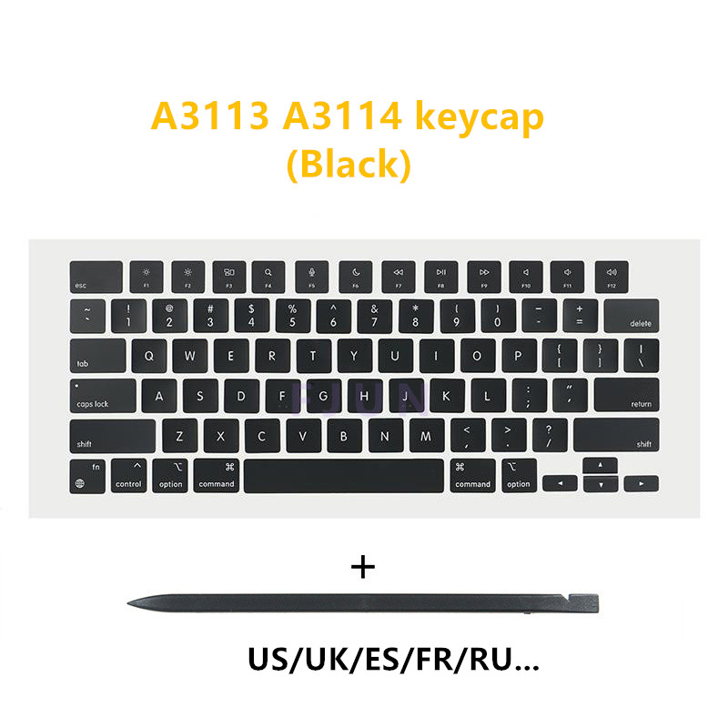 Retro Gaming Mac - جديد A3113 A3114 أغطية المفاتيح مفاتيح