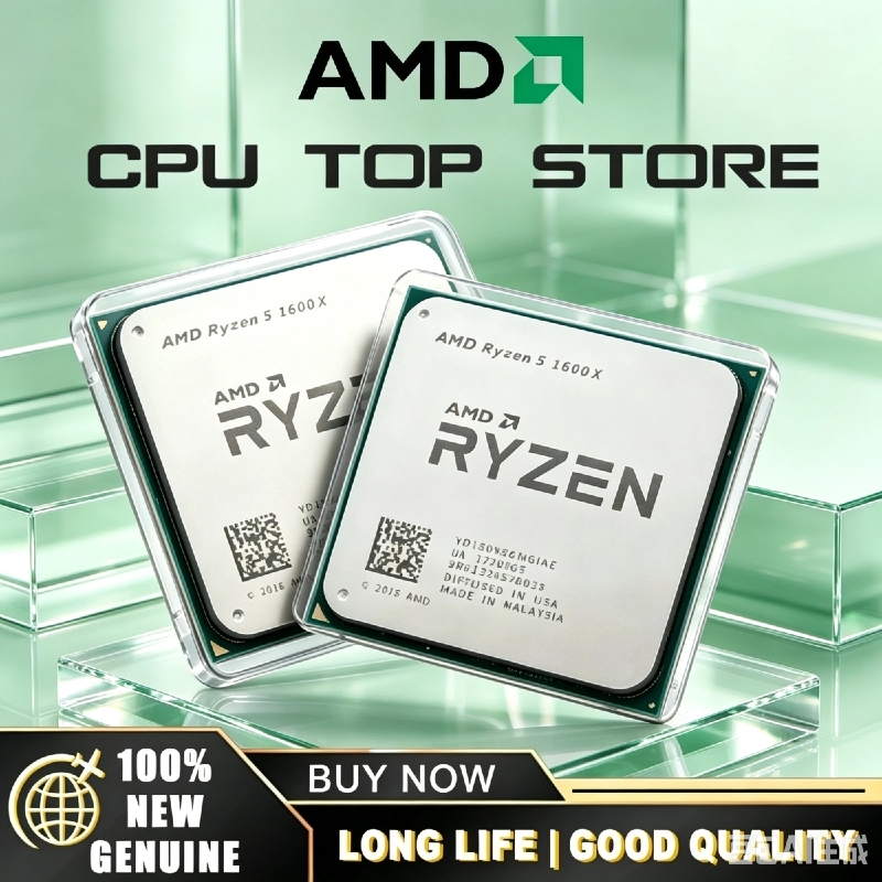 Amd Cpu Ryzen 5 - معالج AMD Ryzen 5 1600X جديد