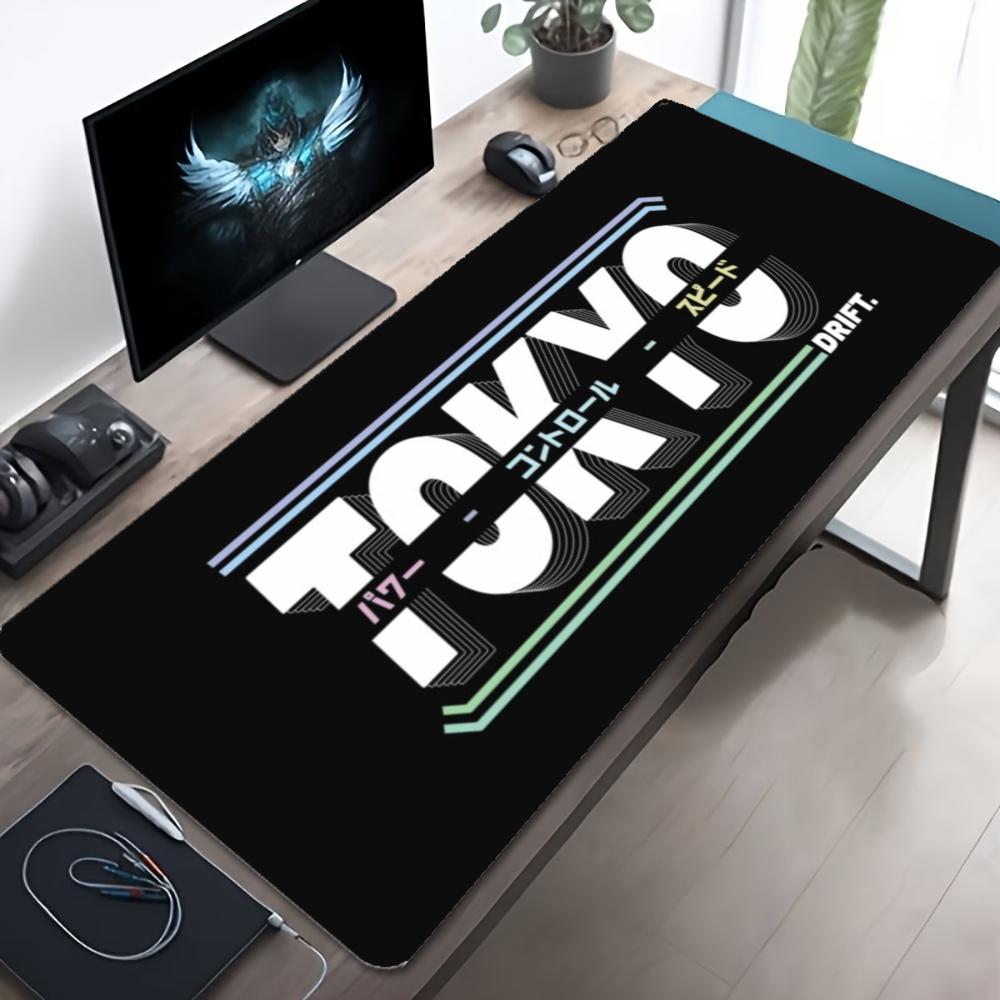 Retro Gaming Tokyo - وسادة فأرة كبيرة جدًا XXL بتصميم