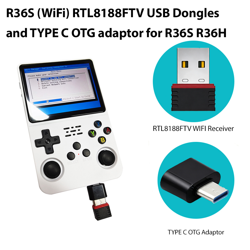 Retro Gaming In 2026 - دونجل USB طراز RTL8188FTV (واي فاي)
