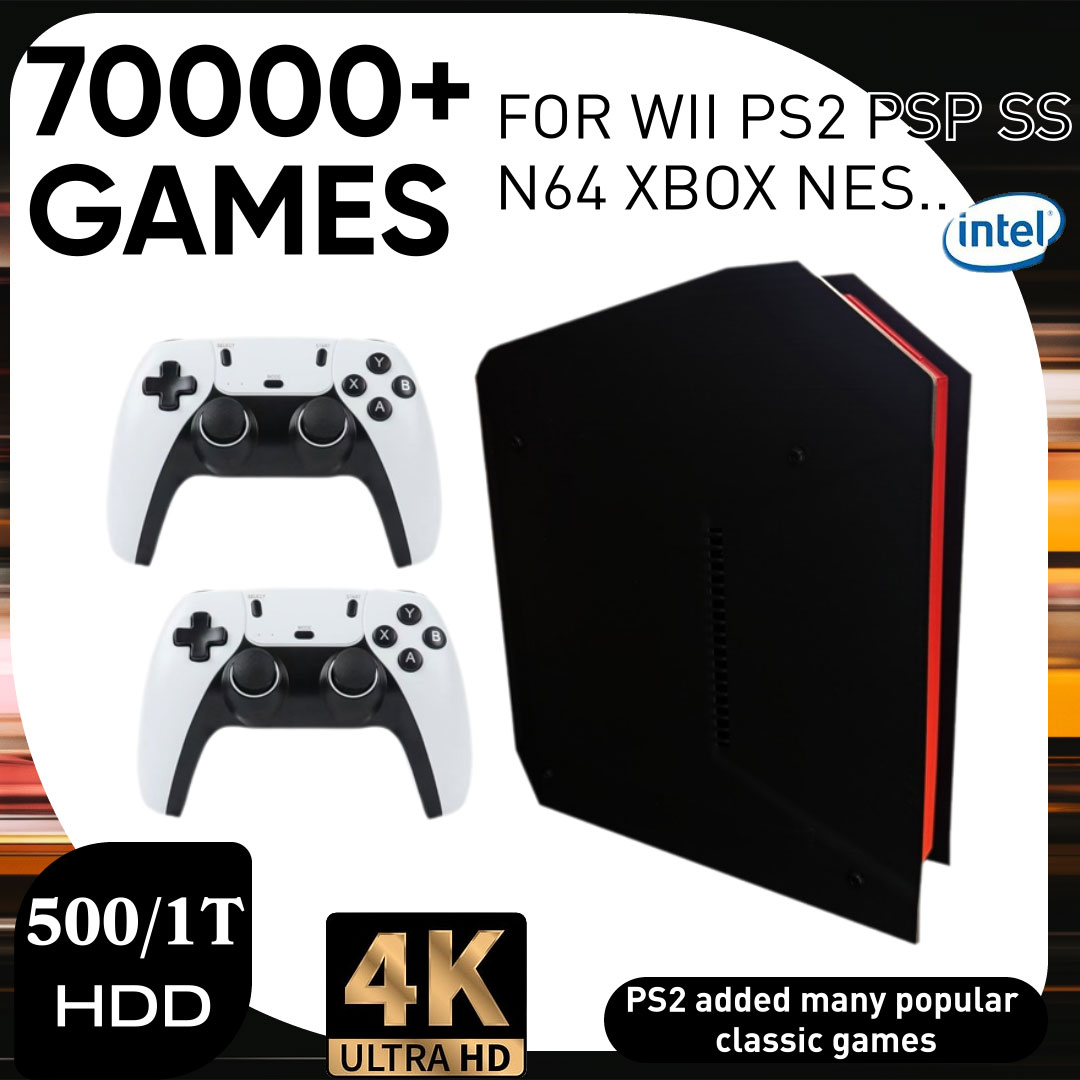Retro Gaming Gifts For Men - جهاز ألعاب فيديو ريترو X4 مع
