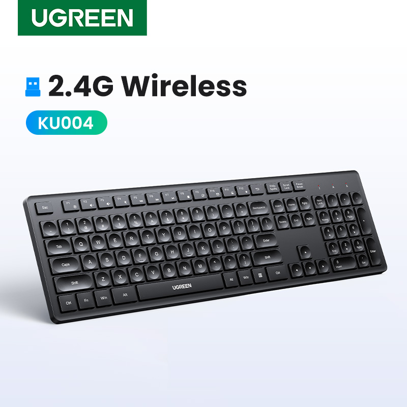 Retro Gaming Mac - UGREEN-لوحة مفاتيح لاسلكية بلوتوث ، روسية