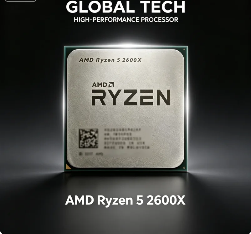 Amd Cpu Ryzen 5 - معالج AMD Ryzen 5 2600X، شريحة
