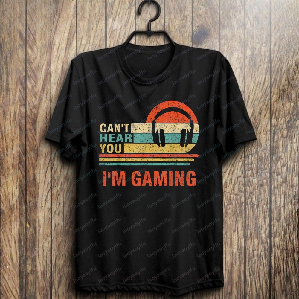 Retro Gaming Gifts For Men - تي شيرت جديد ورائج بتصميم ريترو
