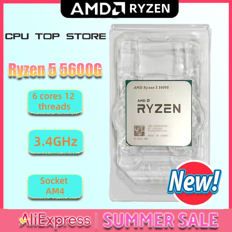Amd Cpu Ryzen 5 - معالج AMD Ryzen 5 5600G للألعاب