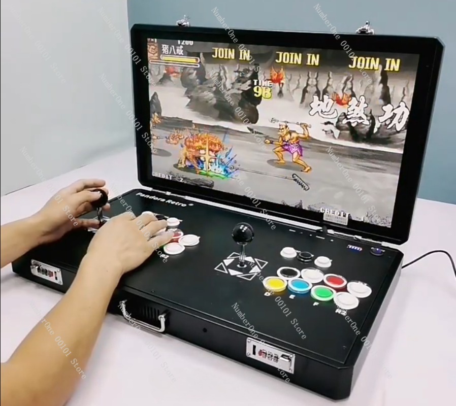 Retro Handheld Console - جهاز ألعاب أركيد محمول بتصميم كلاسيكي،