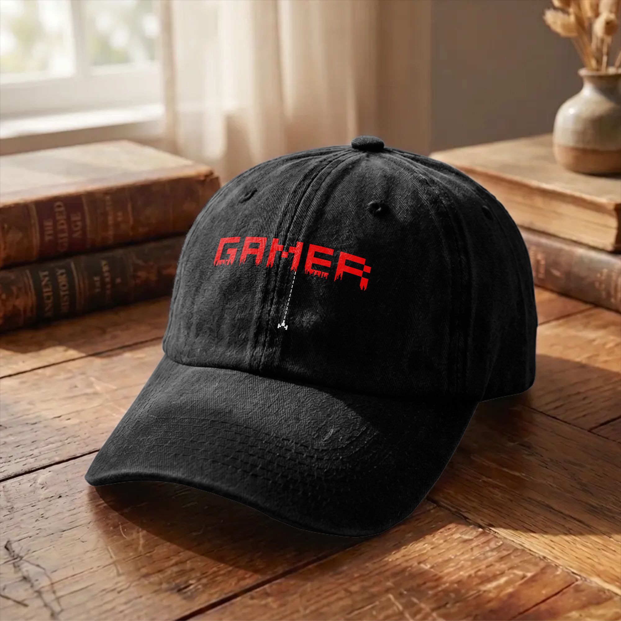 قبعات بيسبول ريترو جيمر بيكسل  - مراجعة Retro Gaming Gifts For Men وسعره