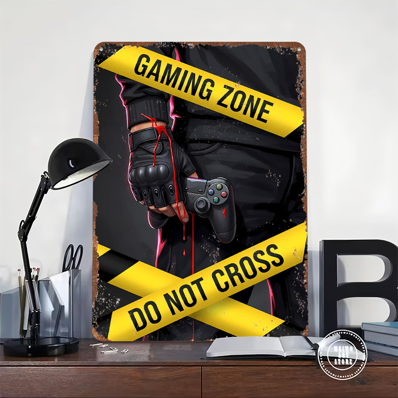 لافتة معدنية عتيقة مخصصة بتصمي - مراجعة Retro Gaming Zone وسعره