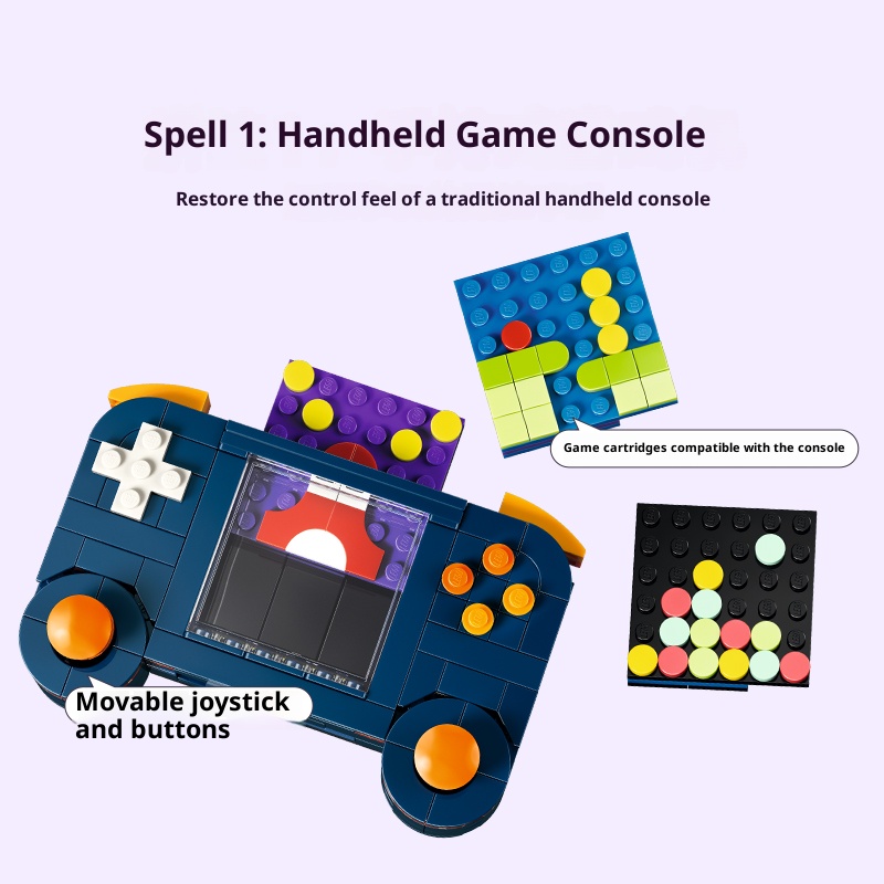 مجموعة مكعبات بناء ليجو كريتور - مراجعة Retro Handheld Console وسعره