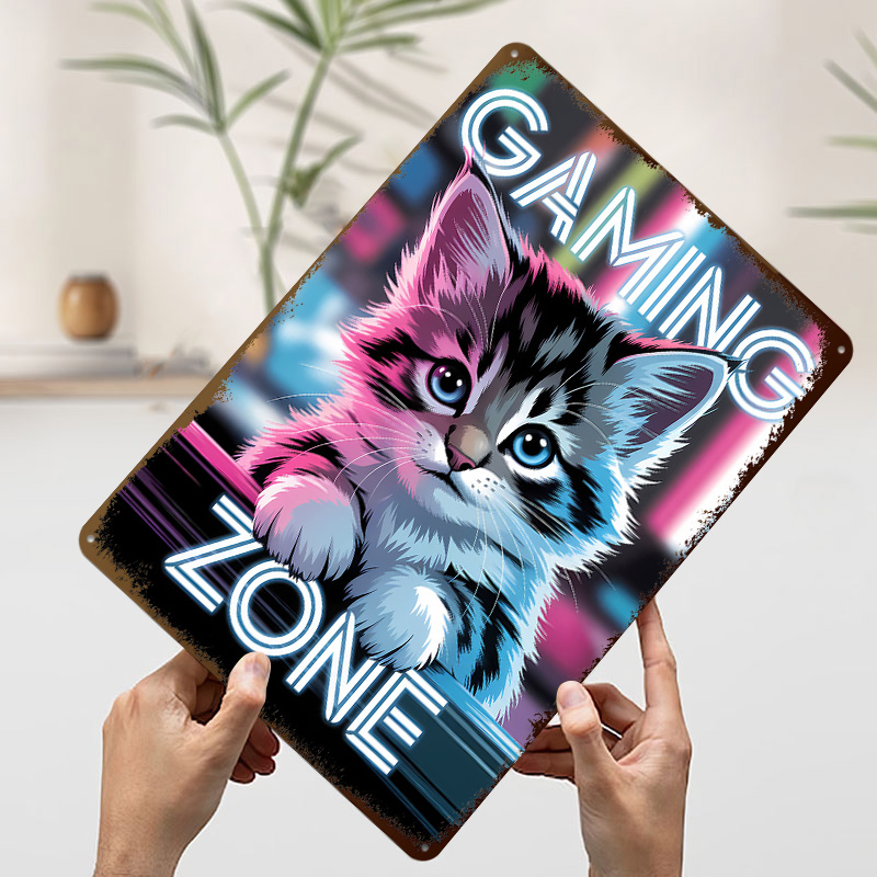 لافتات معدنية عتيقة الطراز مخص - مراجعة Retro Gaming Zone وسعره