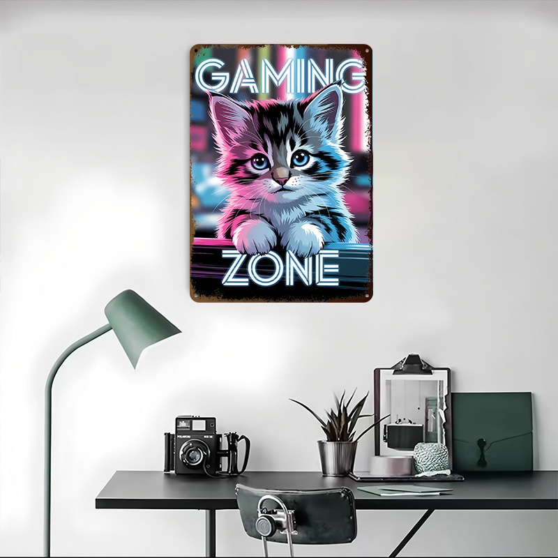 لافتات معدنية عتيقة الطراز مخص - مراجعة Retro Gaming Zone وسعره