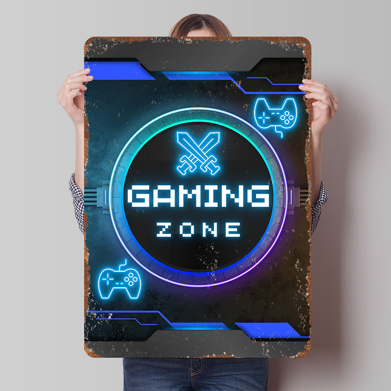 منطقة الألعاب - ملصق ديكور غرف - مراجعة Retro Gaming Zone وسعره