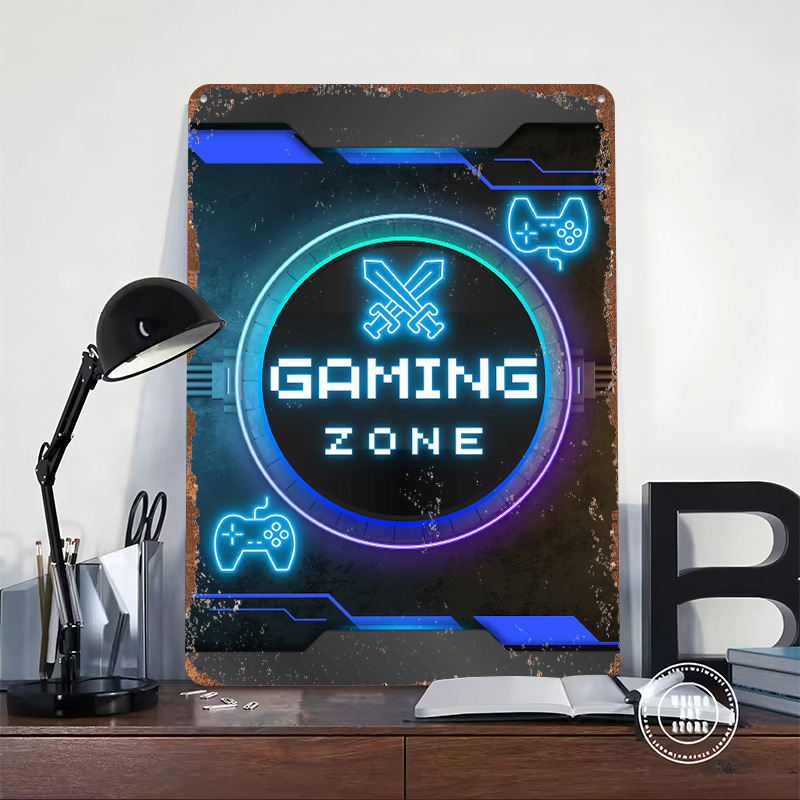 منطقة الألعاب - ملصق ديكور غرف - مراجعة Retro Gaming Zone وسعره
