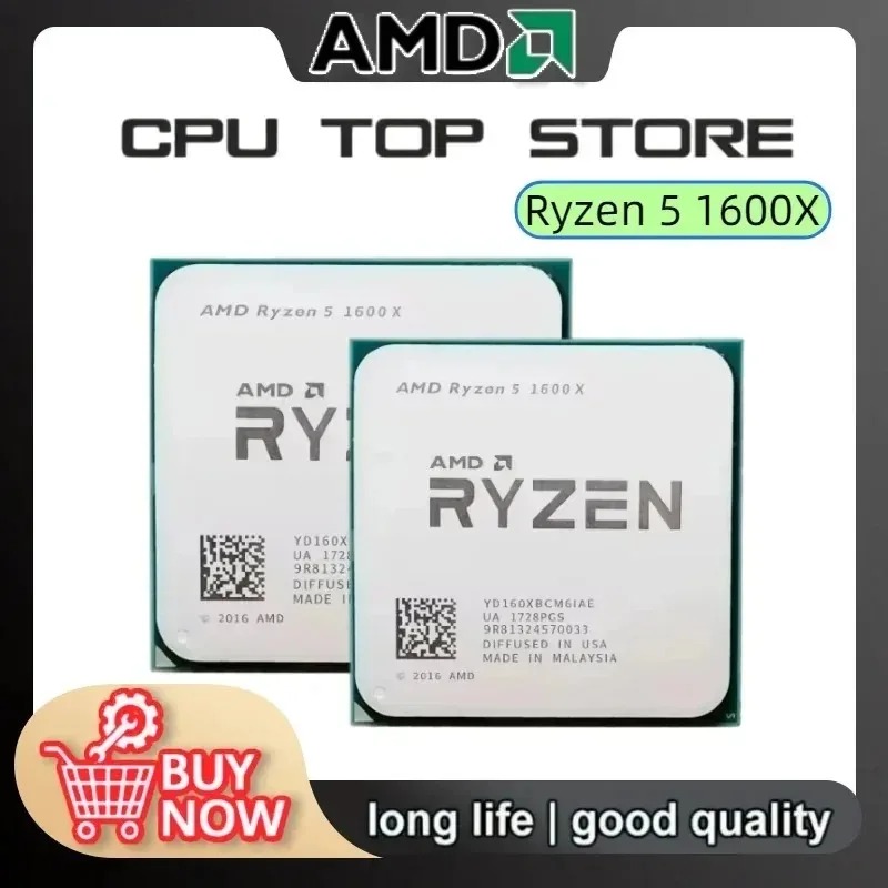 معالج AMD Ryzen 5 1600X الأصلي - مراجعة Amd Cpu Ryzen 5 وسعره