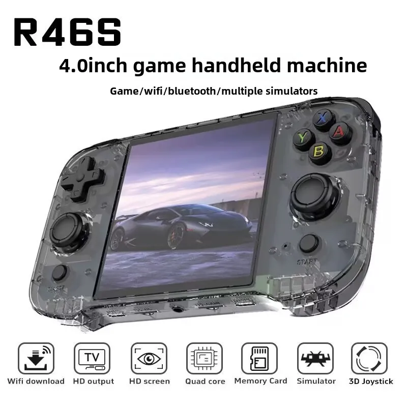 الأصلي R46S ريترو وحدة تحكم بج - مراجعة Retro Handheld Console وسعره