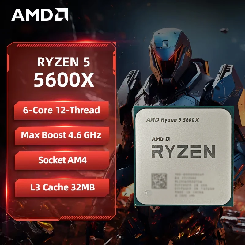 معالج AMD Ryzen 5 5600X، وحدة  - مراجعة Amd Cpu Ryzen 5 وسعره