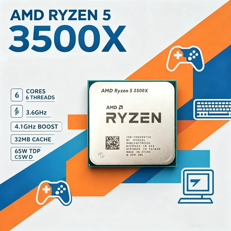 معالج بديل لمنفذ AM4 طراز R5 3 - مراجعة Amd Cpu Ryzen 5 وسعره