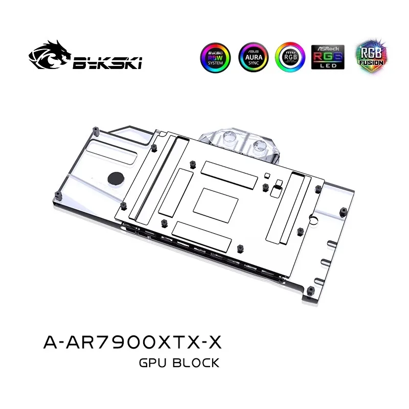 استخدام كتلة المياه Bykski لبط - مراجعة Amd Vga Rx 7900 Xtx وسعره
