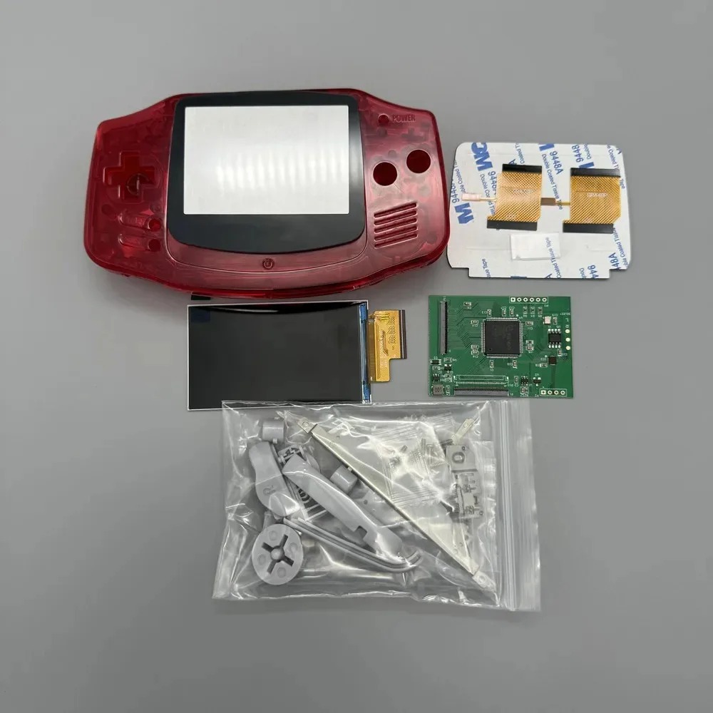 شاشة GBA IPS LCD لا تتطلب تقلي - مراجعة Game Boy Cartridge Holder وسعره