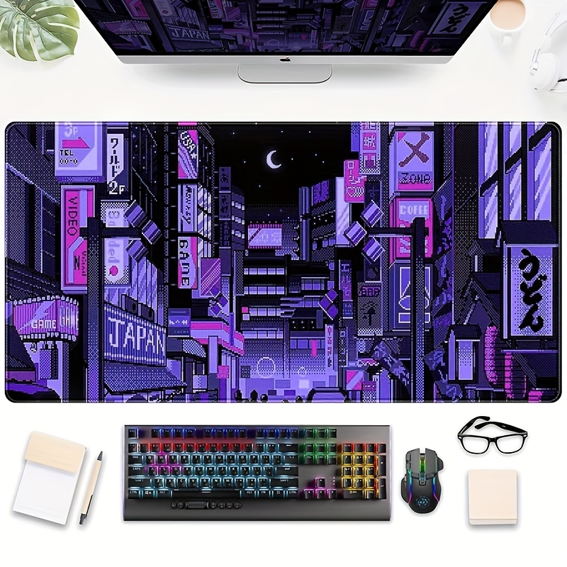 سجادة مكتب XXL Tokyo Street، ل - مراجعة Retro Gaming Tokyo وسعره