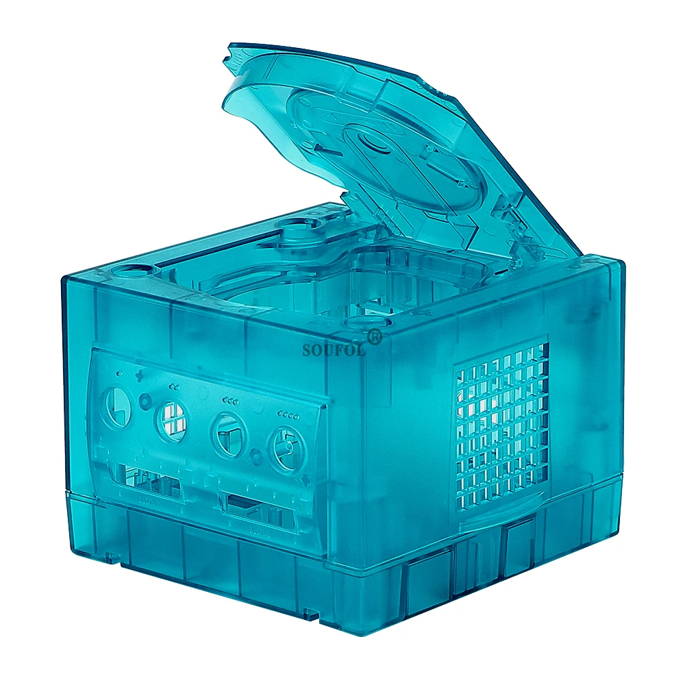 حافظة بديلة باللون الأزرق الجل - مراجعة Retro Handheld Console وسعره