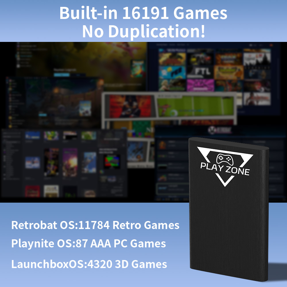 قرص صلب محمول للألعاب بسعة 1 ت - مراجعة Retro Gaming Zone وسعره