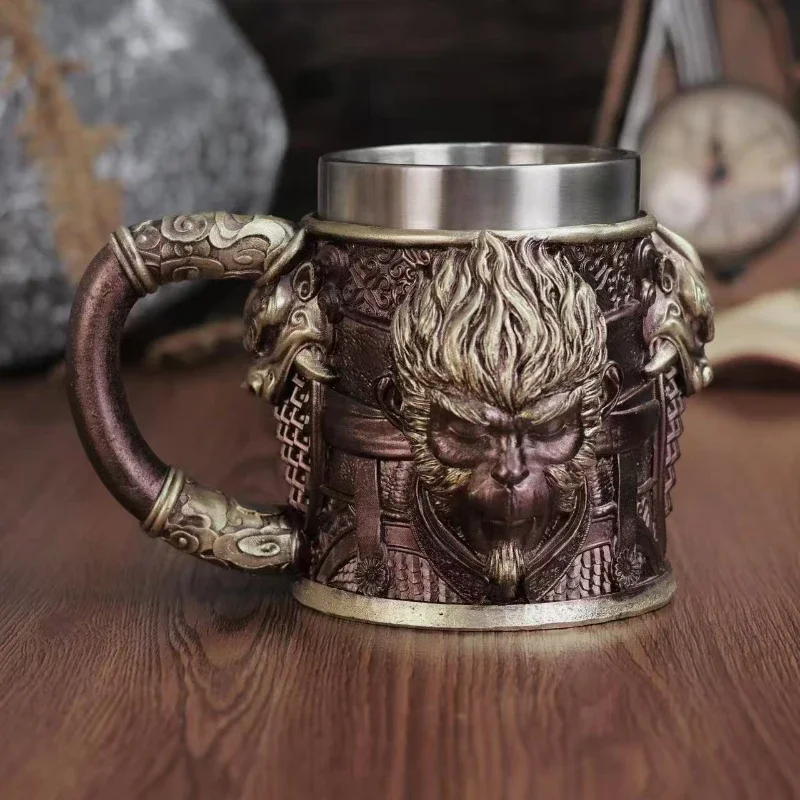 كوب بيرة راتنجي بتصميم Black M - مراجعة Retro Gaming Gifts For Men وسعره