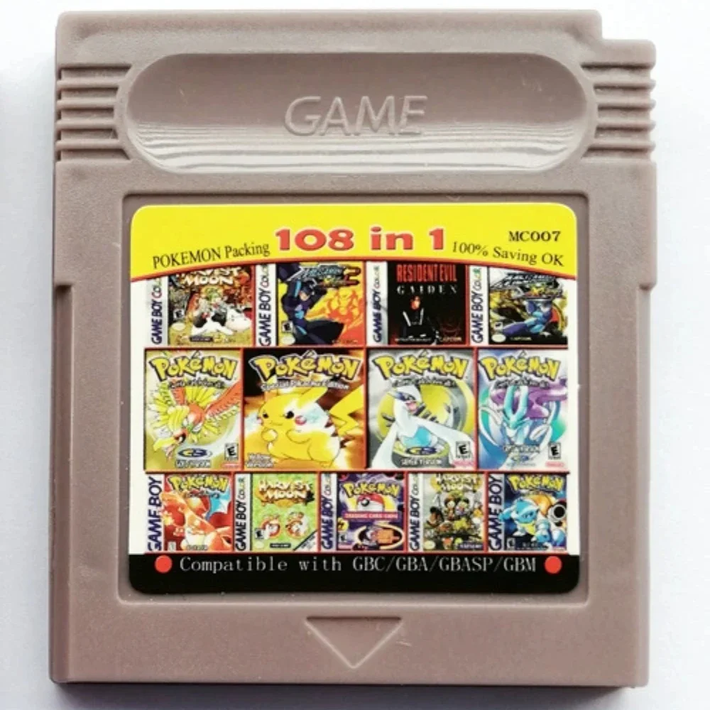 بطاقة ألعاب GBC الكلاسيكية الم - مراجعة Retro Gaming Videos وسعره