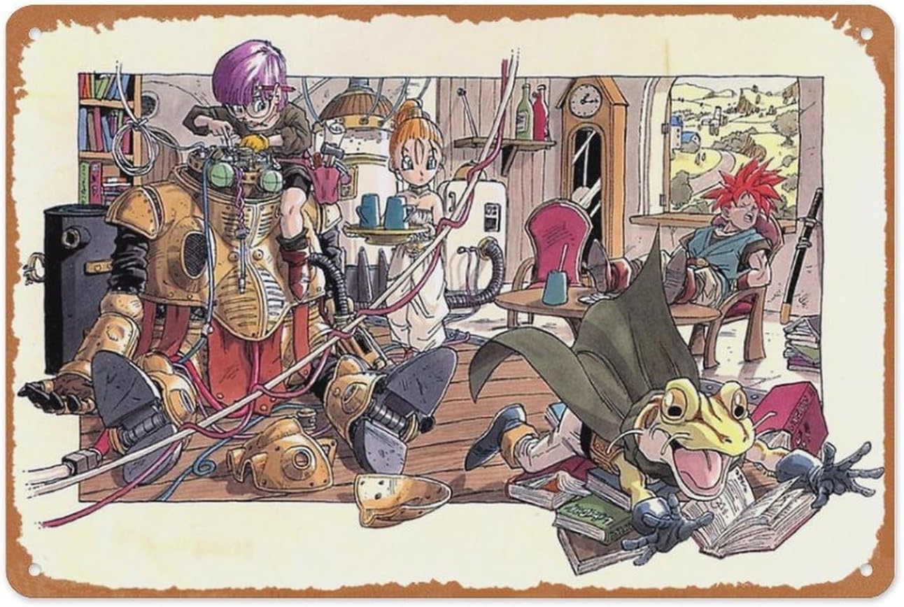 لافتة معدنية للعبة ريترو - لوح - مراجعة Game Retro Gaming وسعره