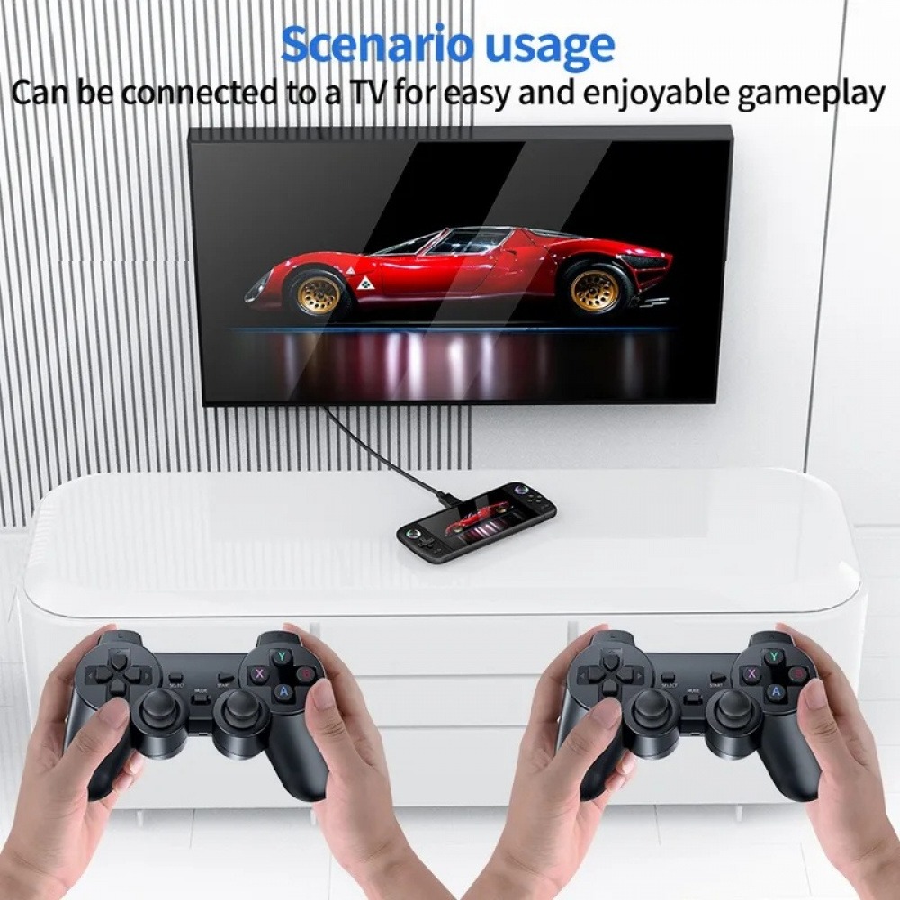 جهاز ألعاب محمول M27 بشاشة IPS - مراجعة Retro Gaming Expo وسعره