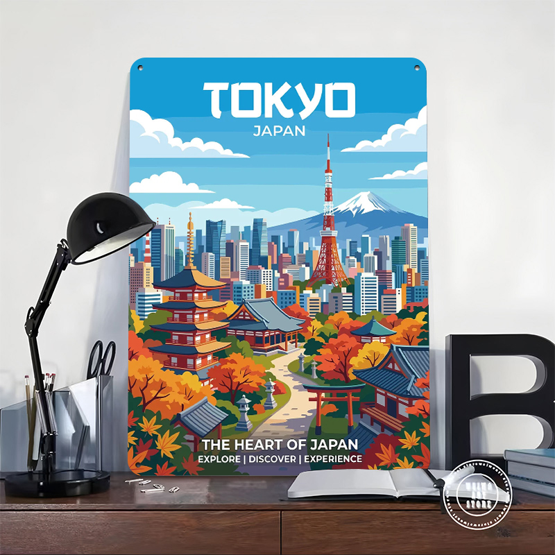 ملصق مطبوع لمنظر مدينة طوكيو م - مراجعة Retro Gaming Tokyo وسعره