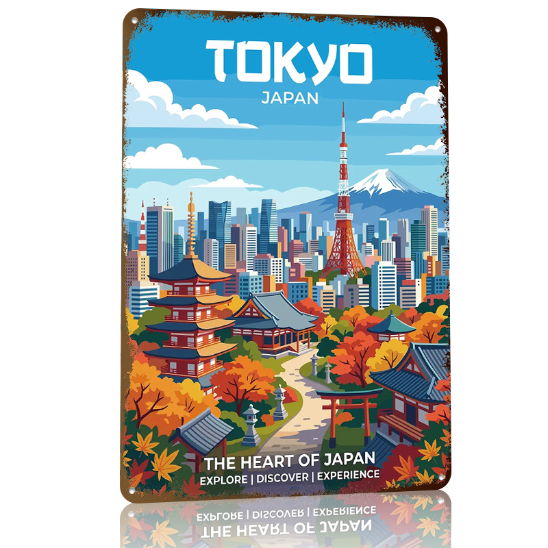ملصق مطبوع لمنظر مدينة طوكيو م - مراجعة Retro Gaming Tokyo وسعره