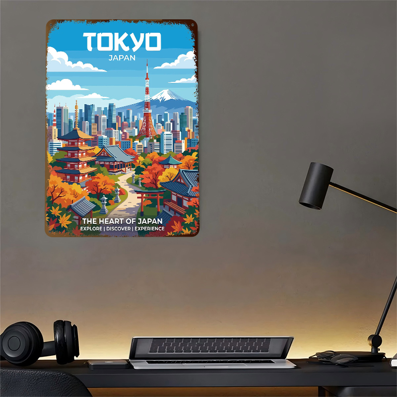 ملصق مطبوع لمنظر مدينة طوكيو م - مراجعة Retro Gaming Tokyo وسعره