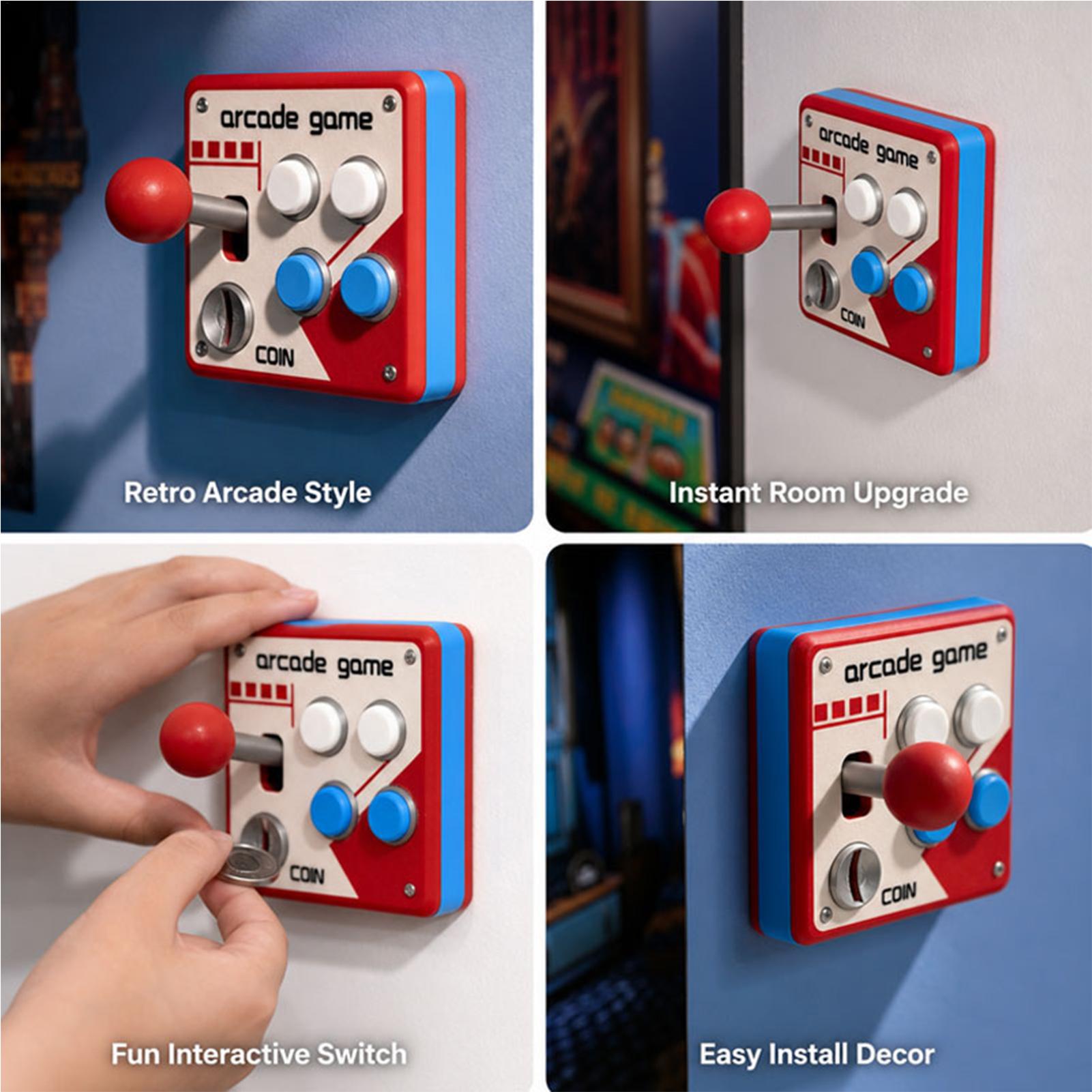 غطاء مفاتيح إضاءة بتصميم ألعاب - مراجعة Game Retro Gaming وسعره