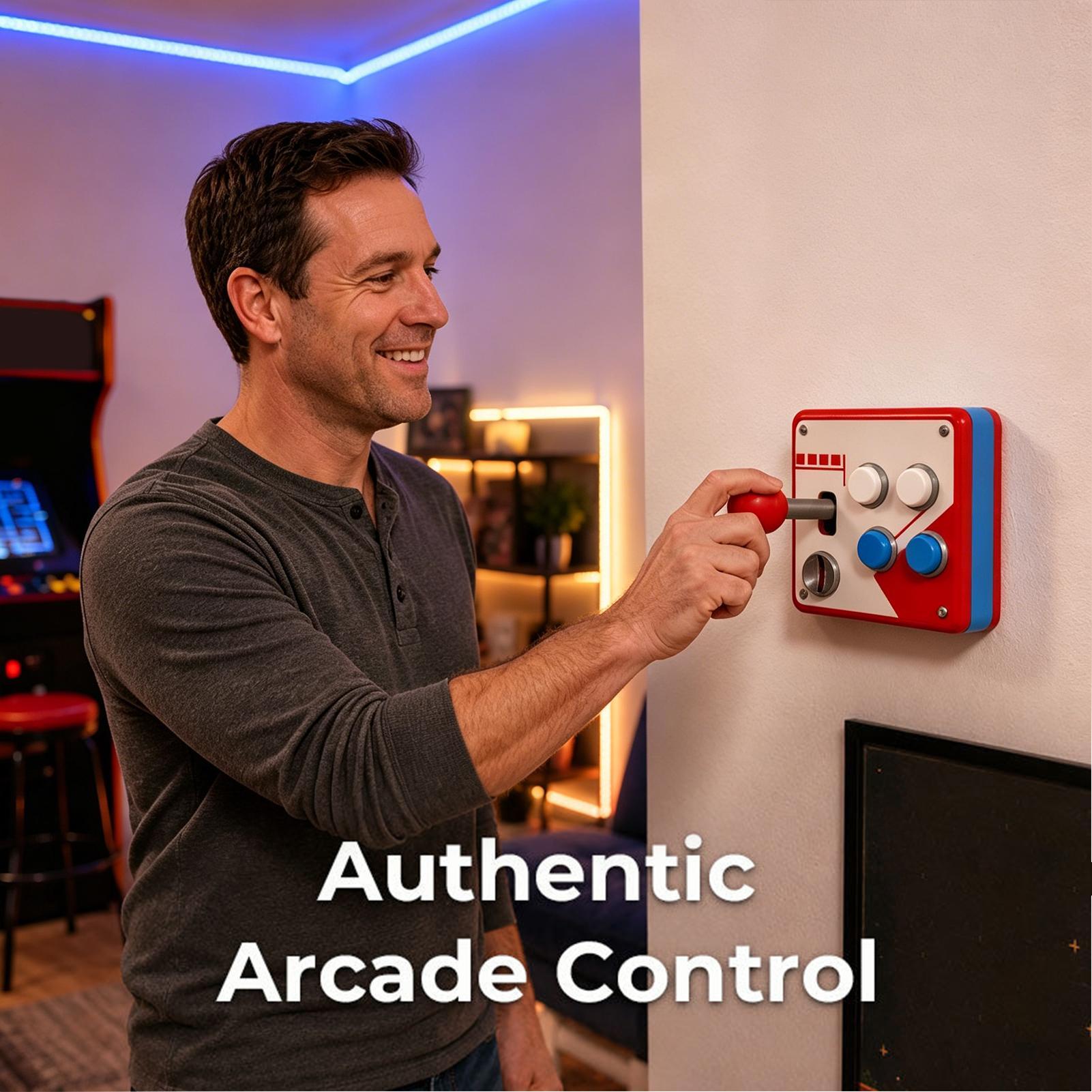 غطاء مفاتيح إضاءة بتصميم ألعاب - مراجعة Game Retro Gaming وسعره