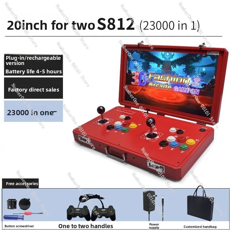 جهاز ألعاب أركيد محمول بتصميم  - مراجعة Retro Handheld Console وسعره