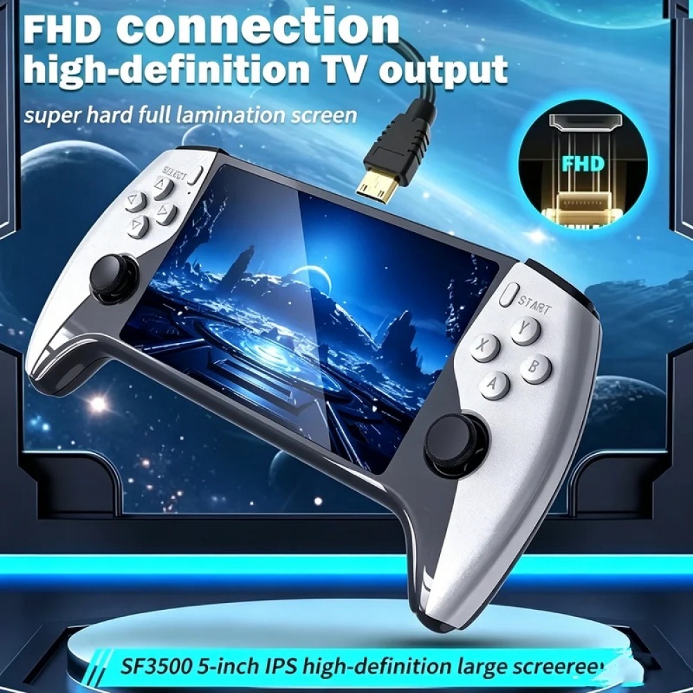 جهاز ألعاب محمول SF3500 بشاشة  - مراجعة Retro Gaming Expo وسعره